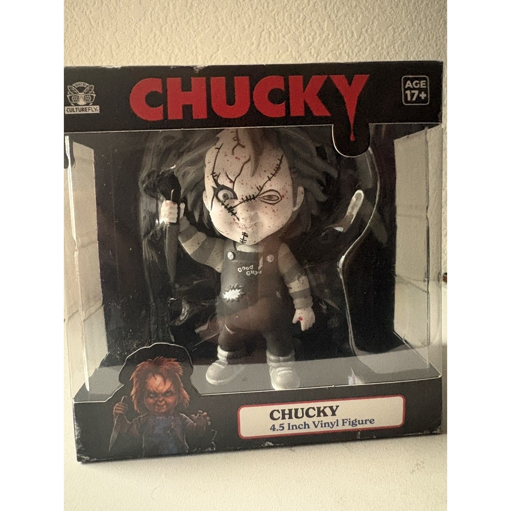 Chucky Child's Play Movie Collectible 4" Vinyl Doll Figure New
